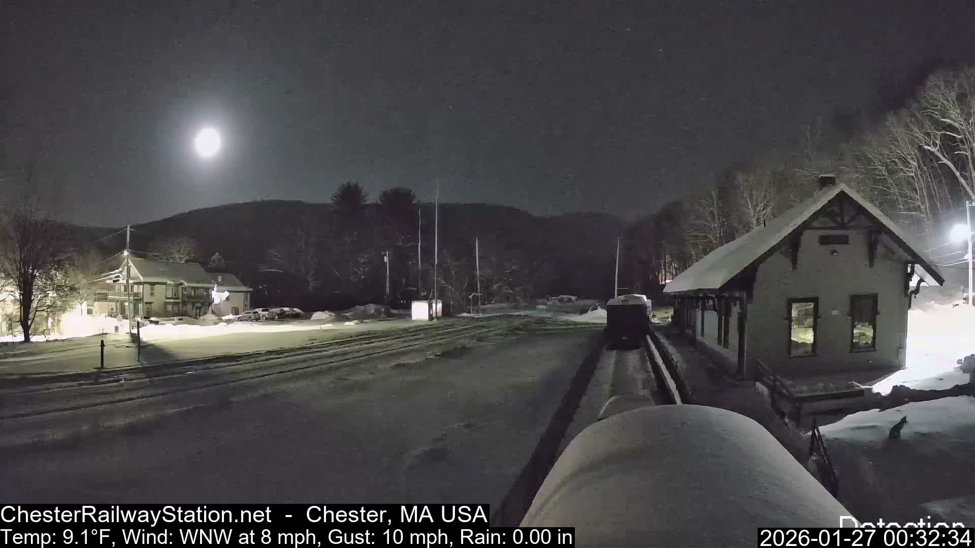 Chester Railway Station Live  Cam - Massachusetts, USA