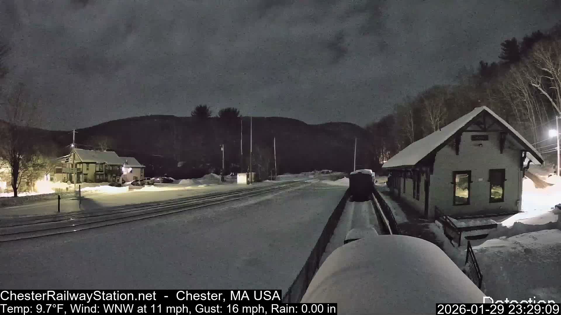 Chester Railway Station Live  Cam - Massachusetts, USA
