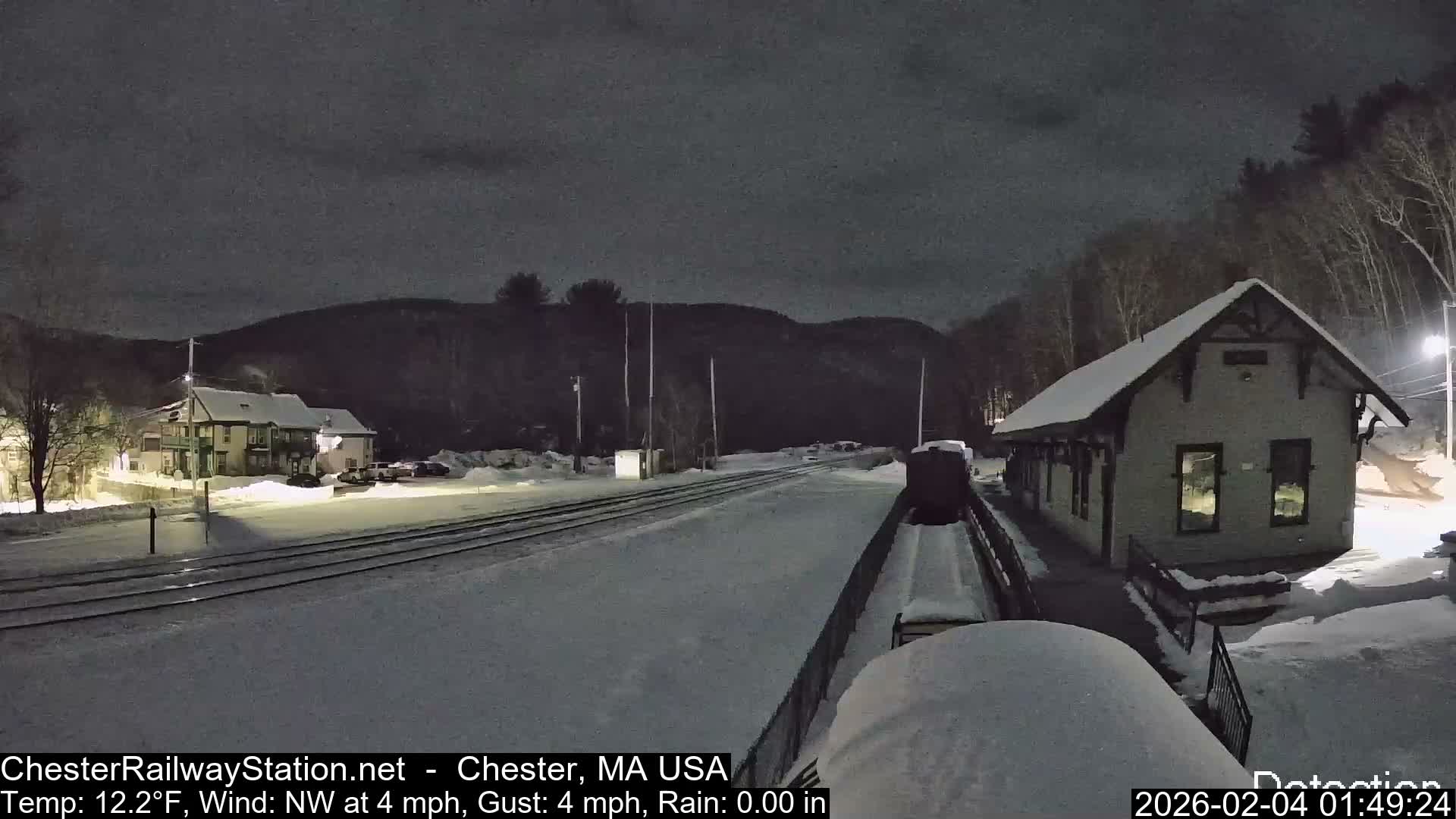 Chester Railway Station Live  Cam - Massachusetts, USA