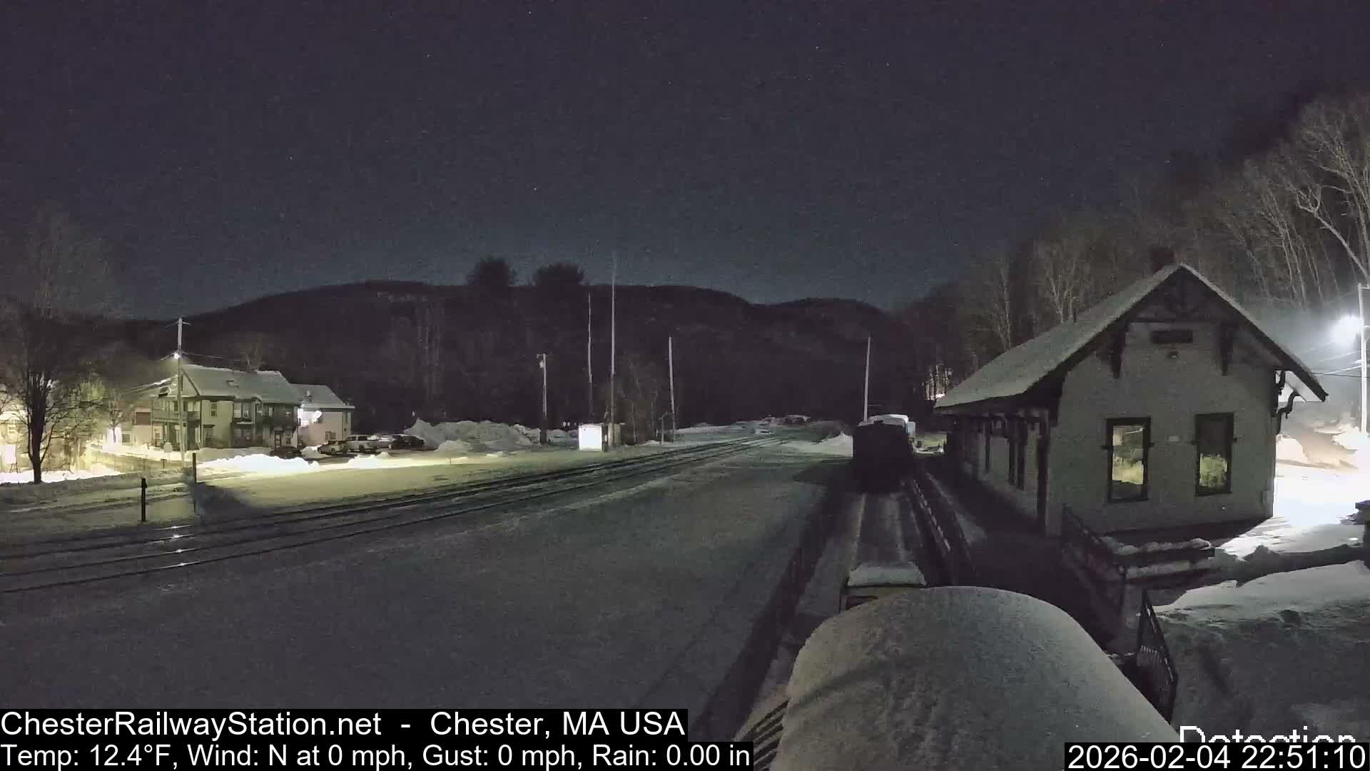 Chester Railway Station Live  Cam - Massachusetts, USA