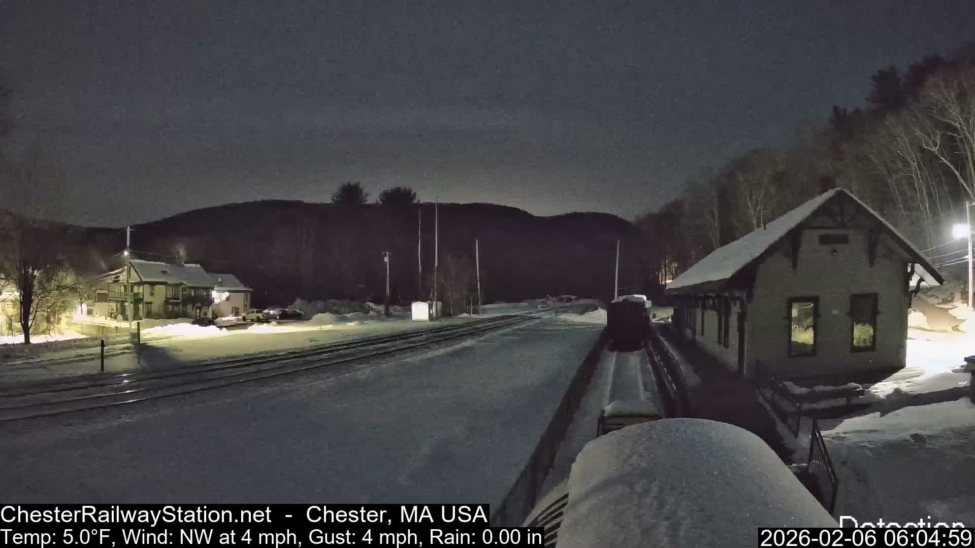 Chester Railway Station Live  Cam - Massachusetts, USA