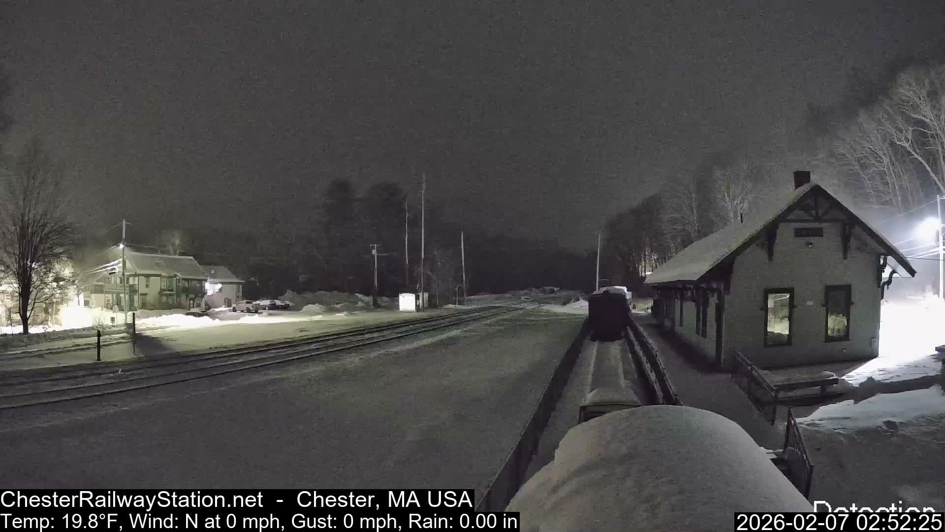 Chester Railway Station Live  Cam - Massachusetts, USA