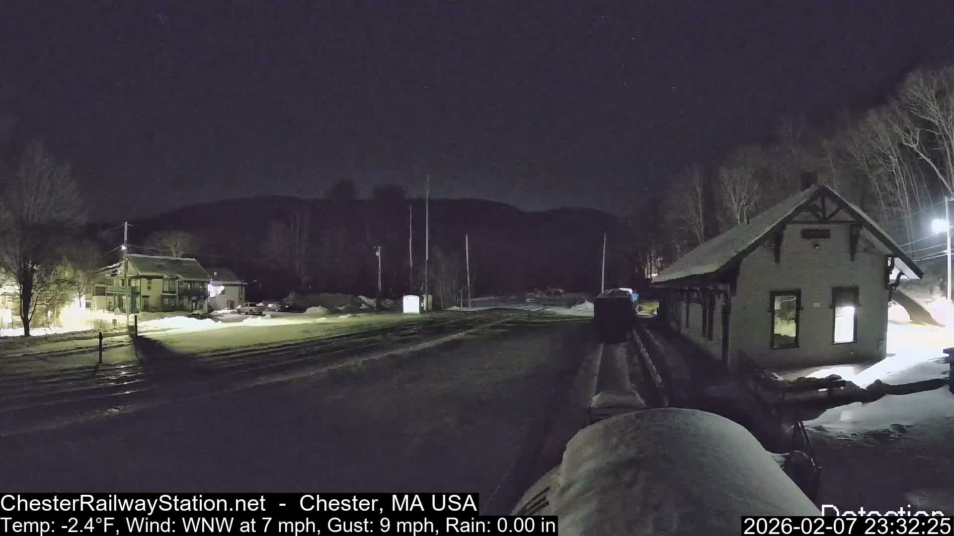 Chester Railway Station Live  Cam - Massachusetts, USA