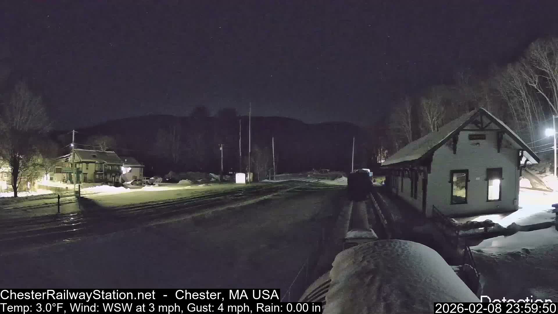 Chester Railway Station Live  Cam - Massachusetts, USA