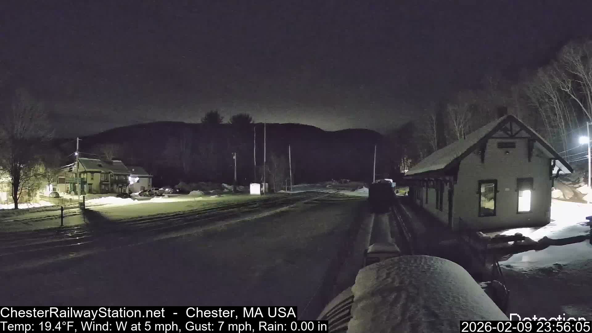 Chester Railway Station Live  Cam - Massachusetts, USA