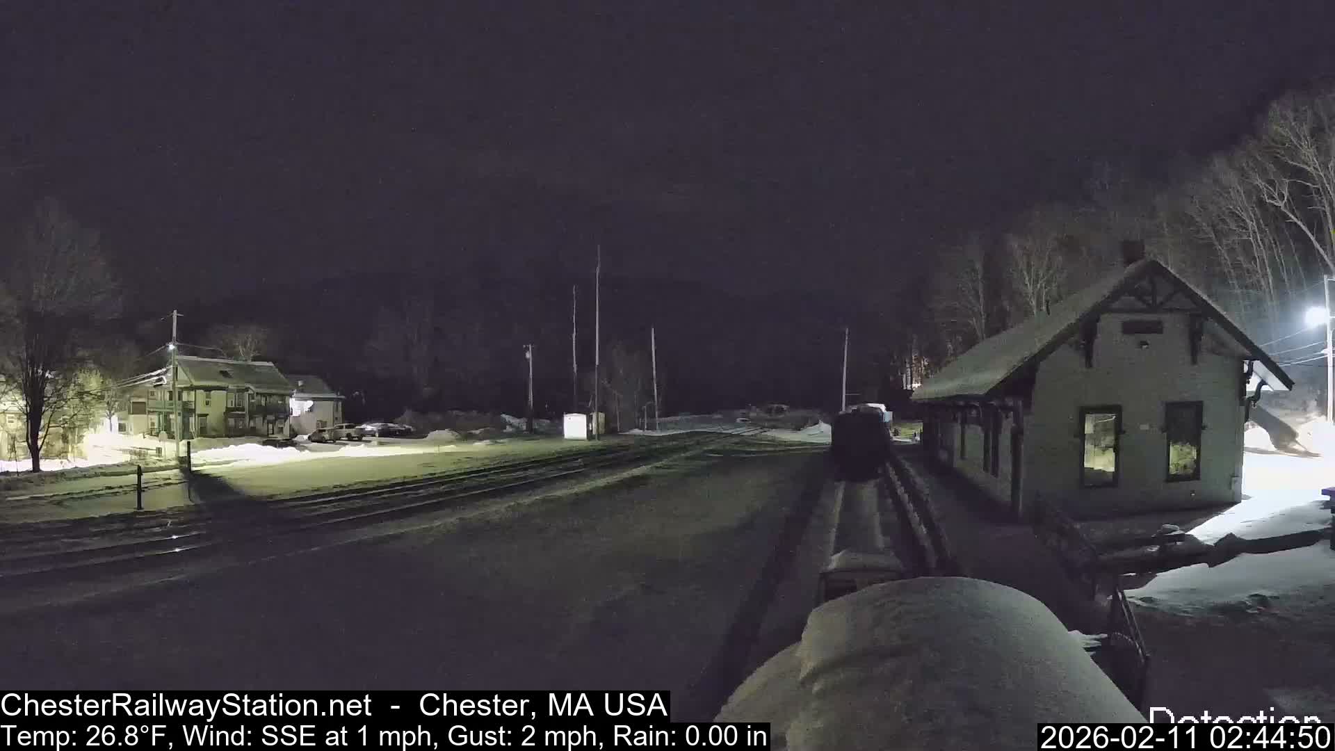 Chester Railway Station Live  Cam - Massachusetts, USA