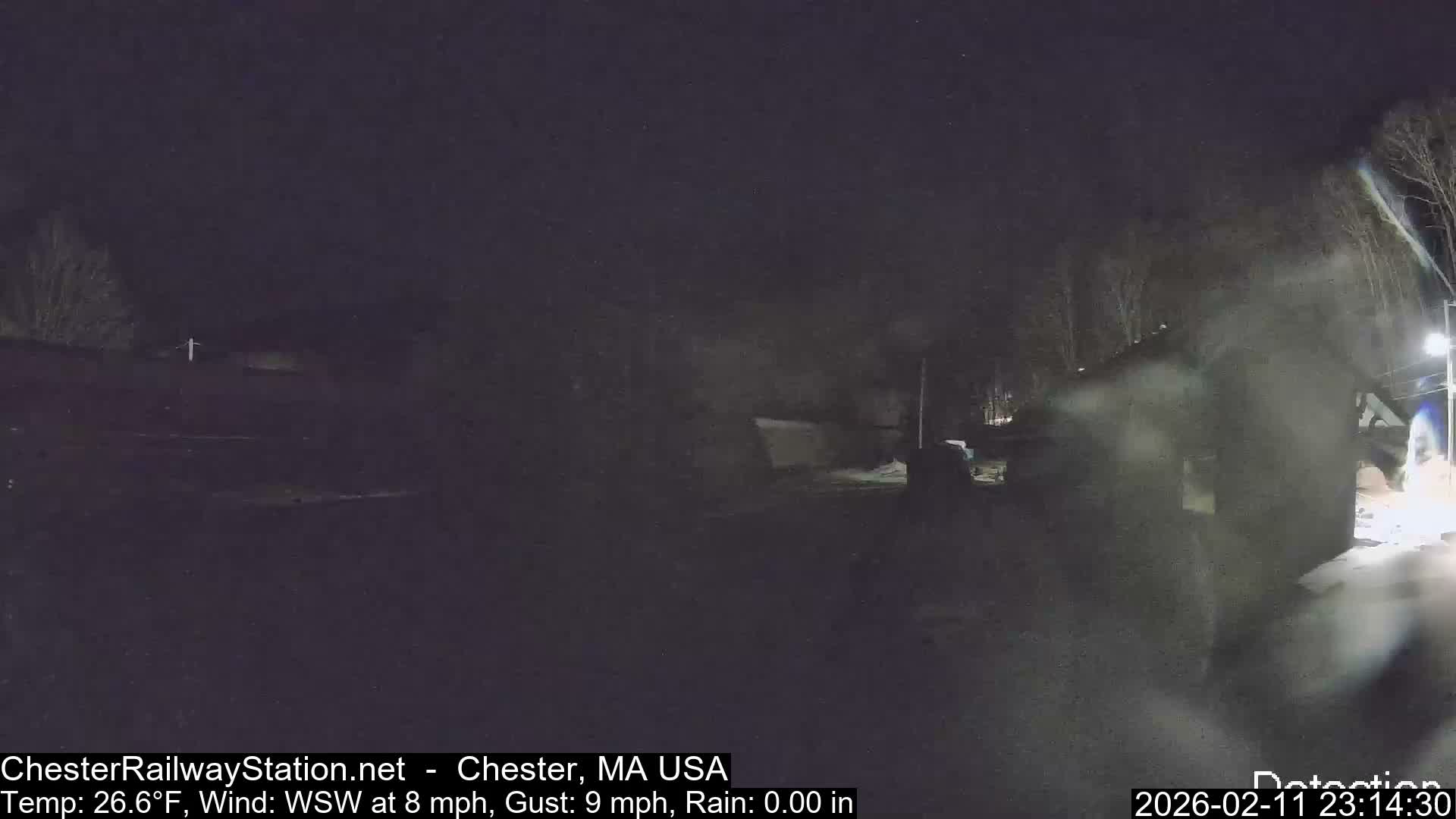 Chester Railway Station Live  Cam - Massachusetts, USA