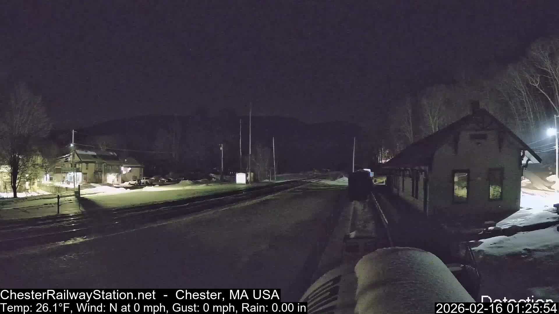 Chester Railway Station Live  Cam - Massachusetts, USA