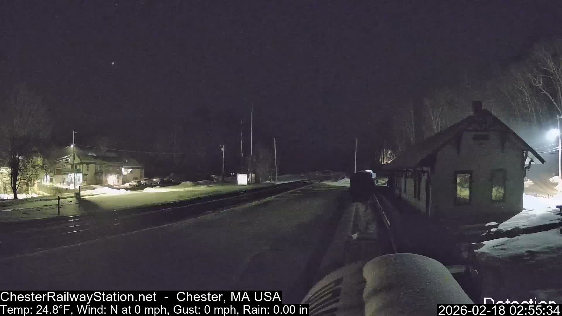 Chester Railway Station Live  Cam - Massachusetts, USA
