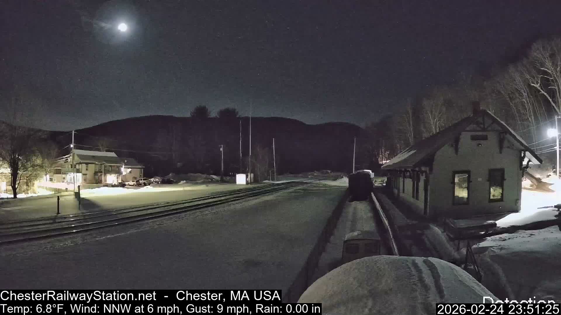 Chester Railway Station Live  Cam - Massachusetts, USA