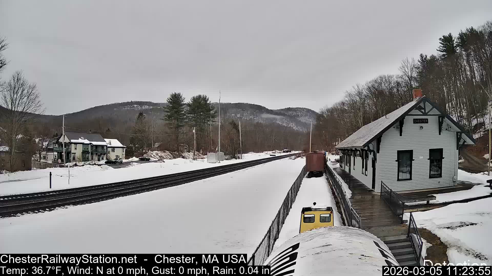 Chester Railway Station Live  Cam - Massachusetts, USA