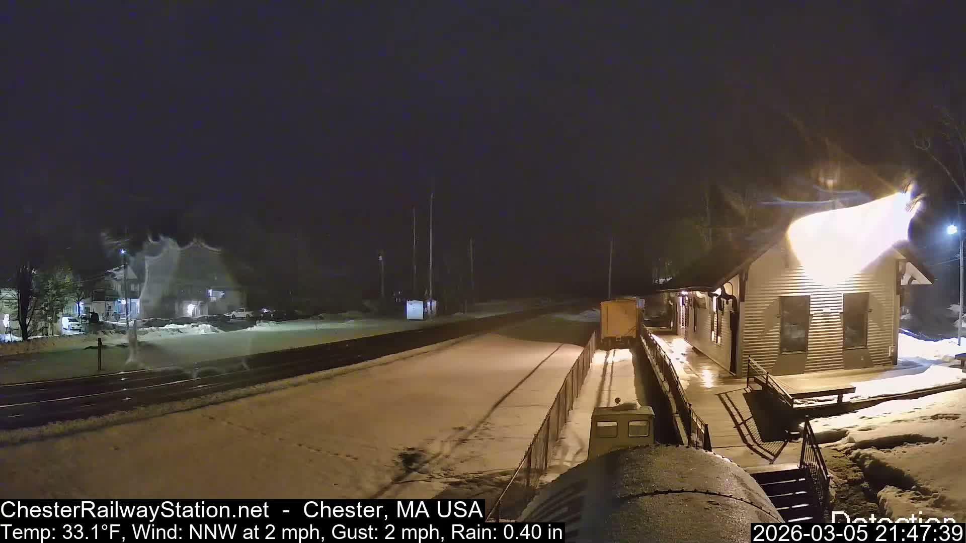 Chester Railway Station Live  Cam - Massachusetts, USA