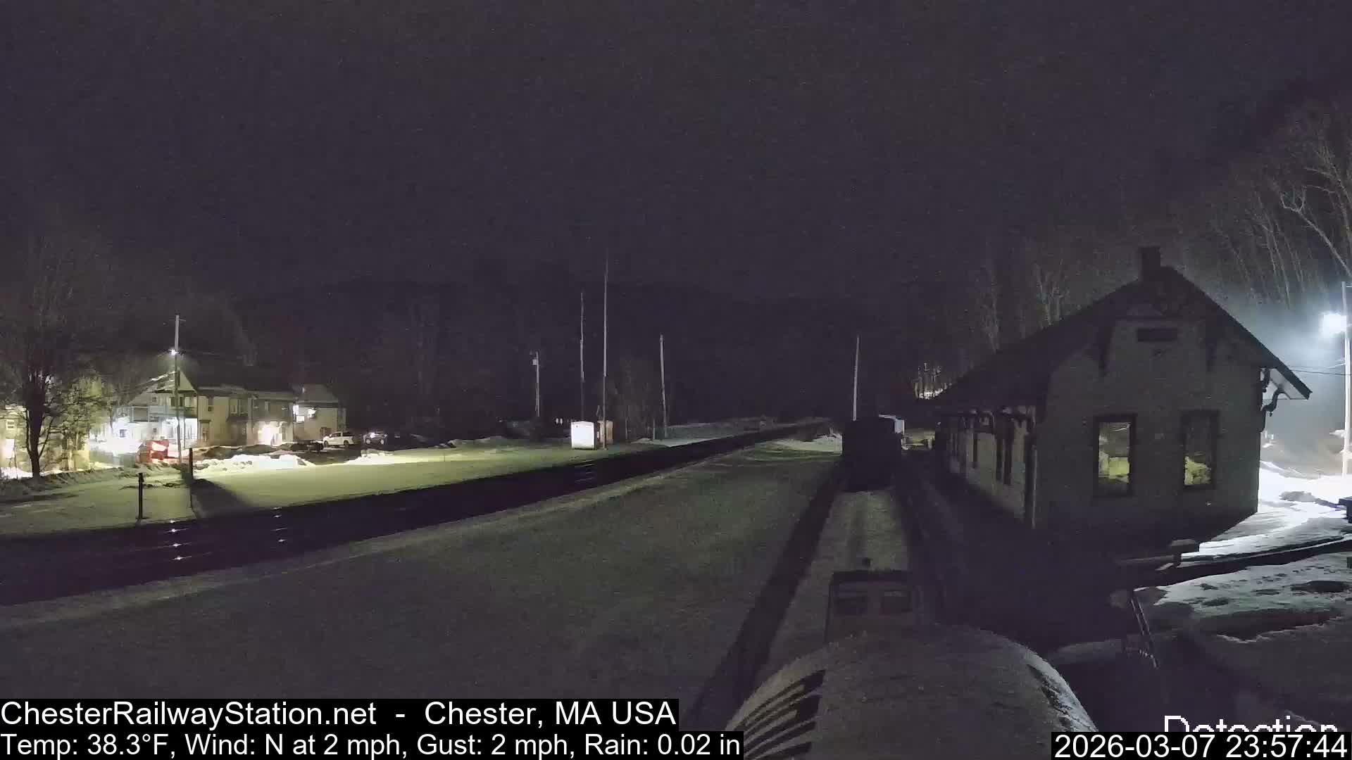 Chester Railway Station Live  Cam - Massachusetts, USA