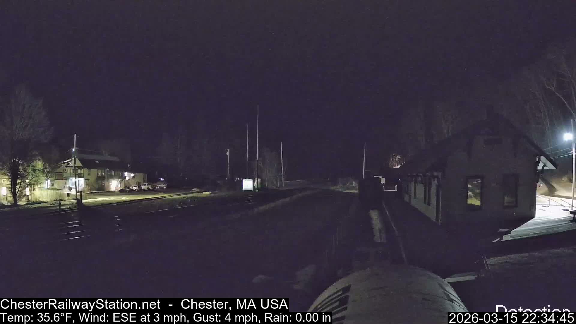 Chester Railway Station Live  Cam - Massachusetts, USA