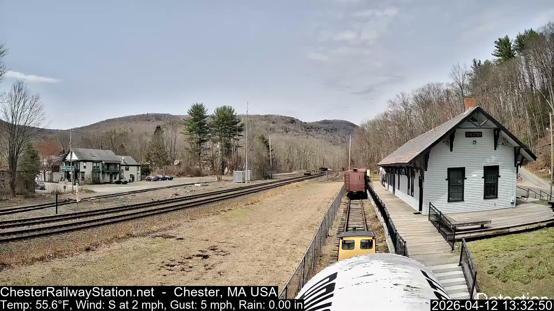 Chester Railway Station Live  Cam - Massachusetts, USA