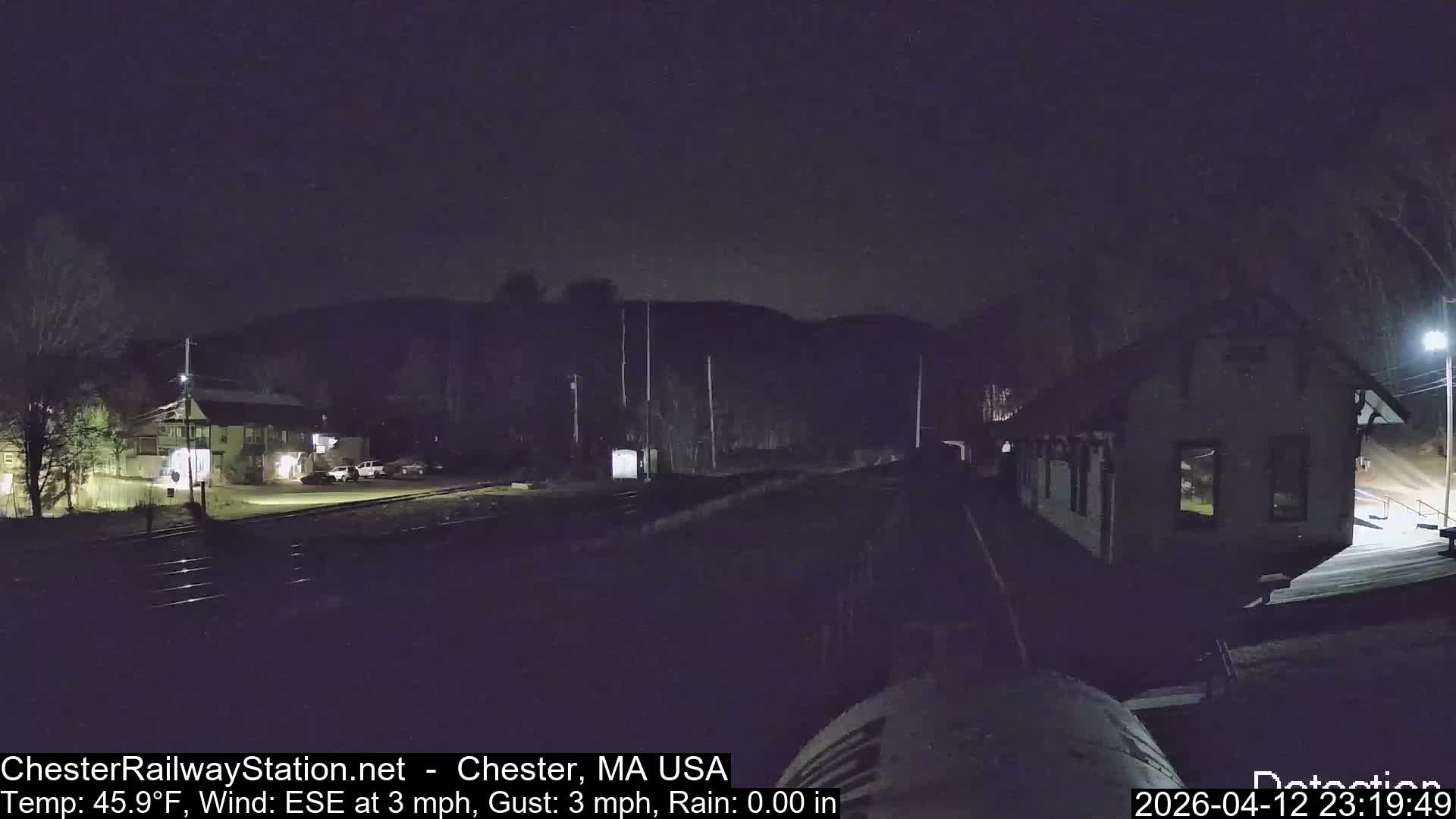 Chester Railway Station Live  Cam - Massachusetts, USA