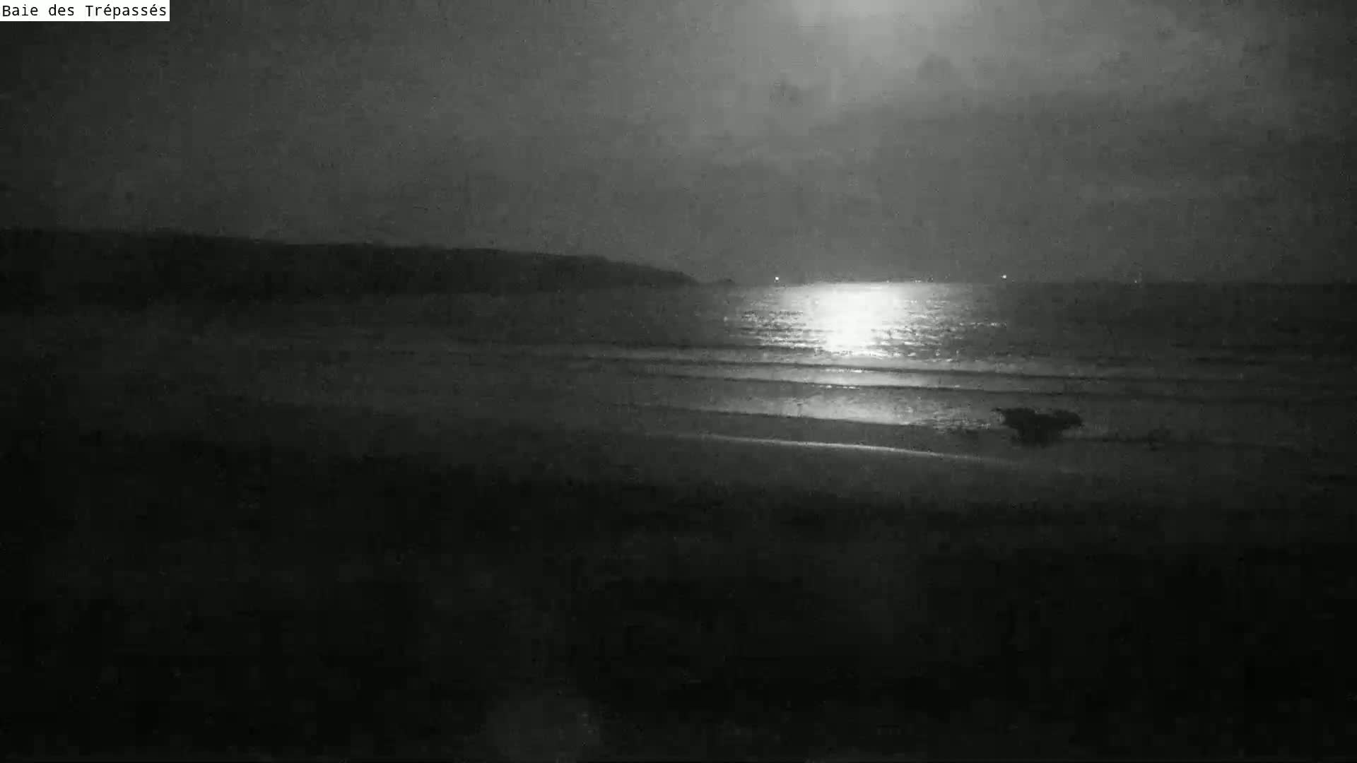 Plage de Baie des Trepasses Beach (Bay of Dead) Live Cam - Quimper, Finistère, Bretagne, France