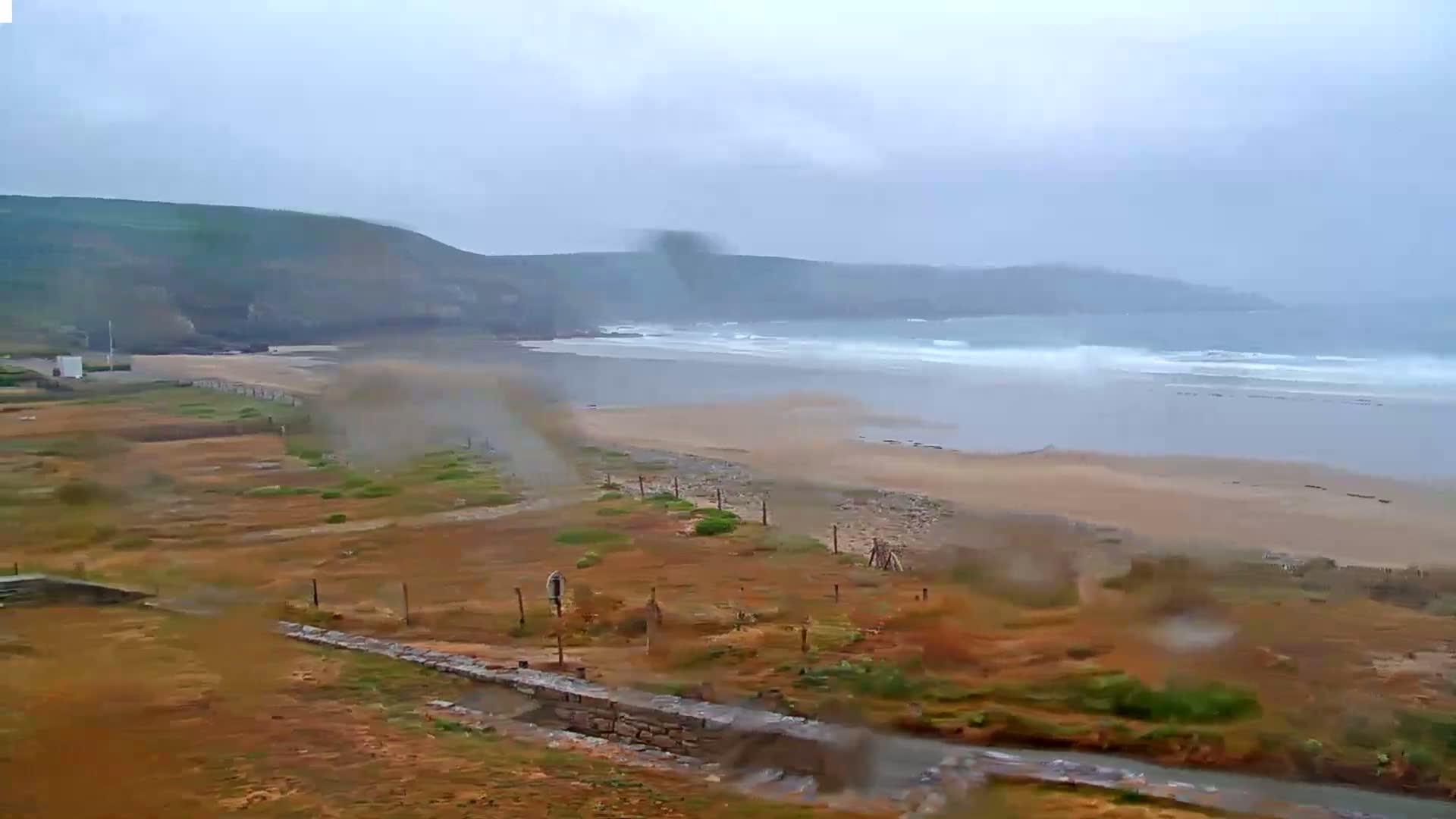 Plage de Baie des Trepasses Beach (Bay of Dead) Live Cam - Quimper, Finistère, Bretagne, France