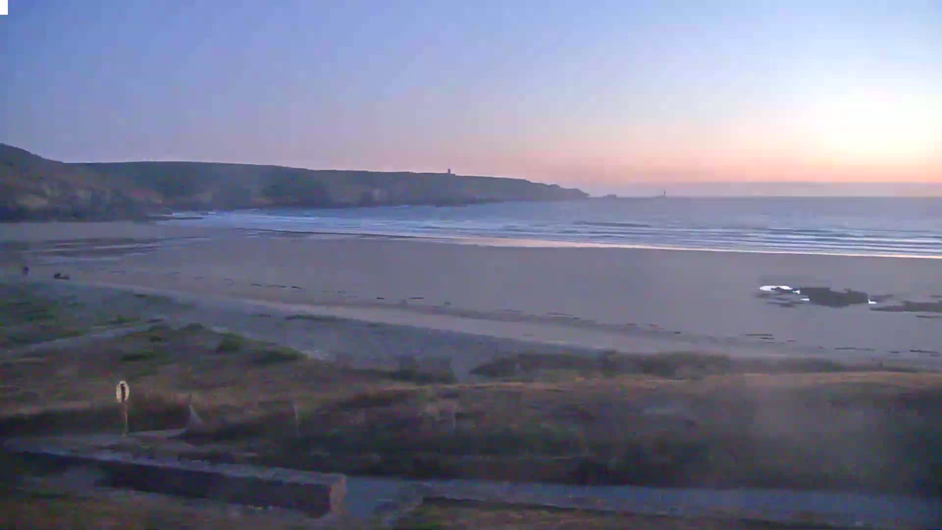 Plage de Baie des Trepasses Beach (Bay of Dead) Live Cam - Quimper, Finistère, Bretagne, France