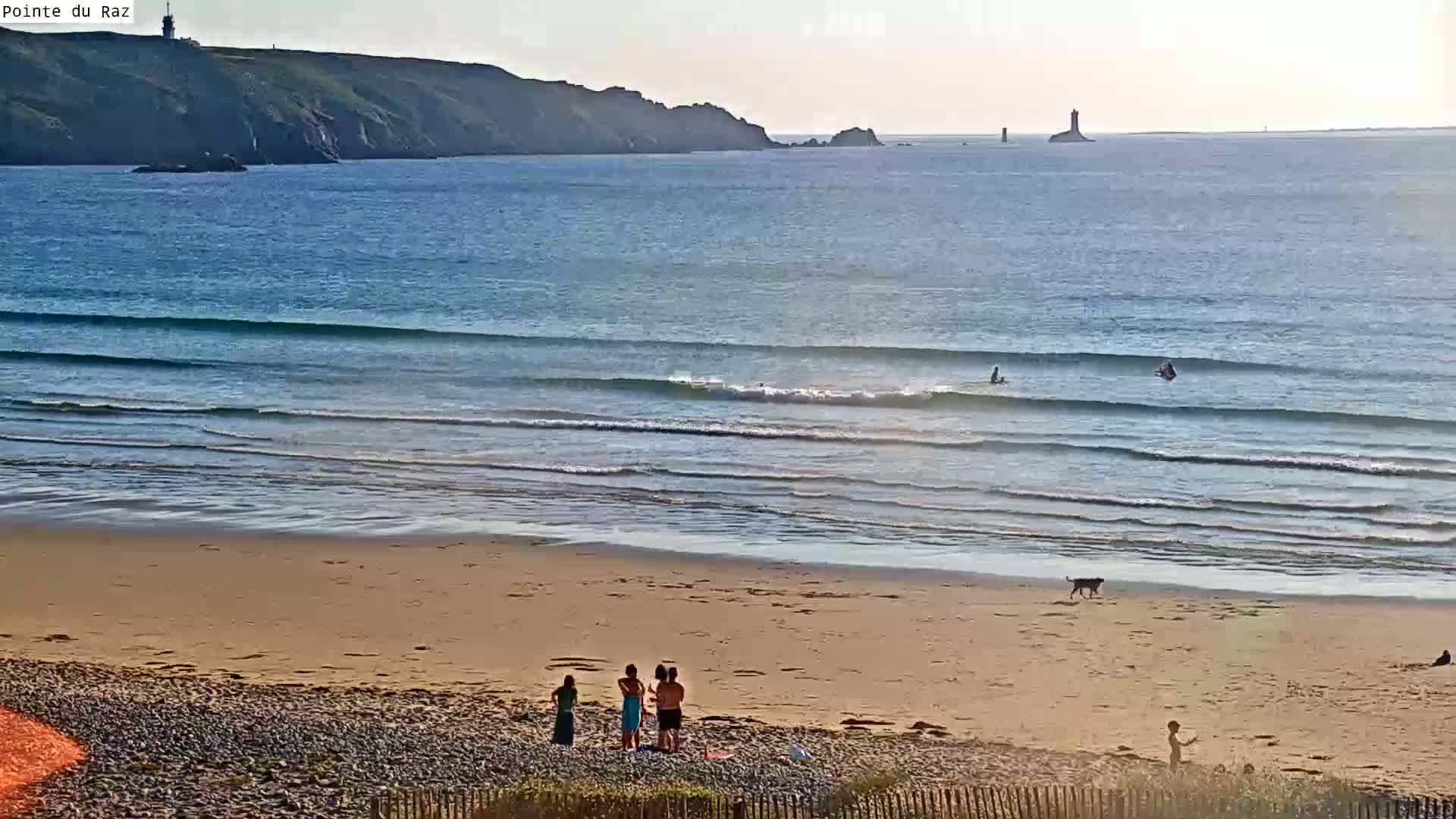 Plage de Baie des Trepasses Beach (Bay of Dead) Live Cam - Quimper, Finistère, Bretagne, France