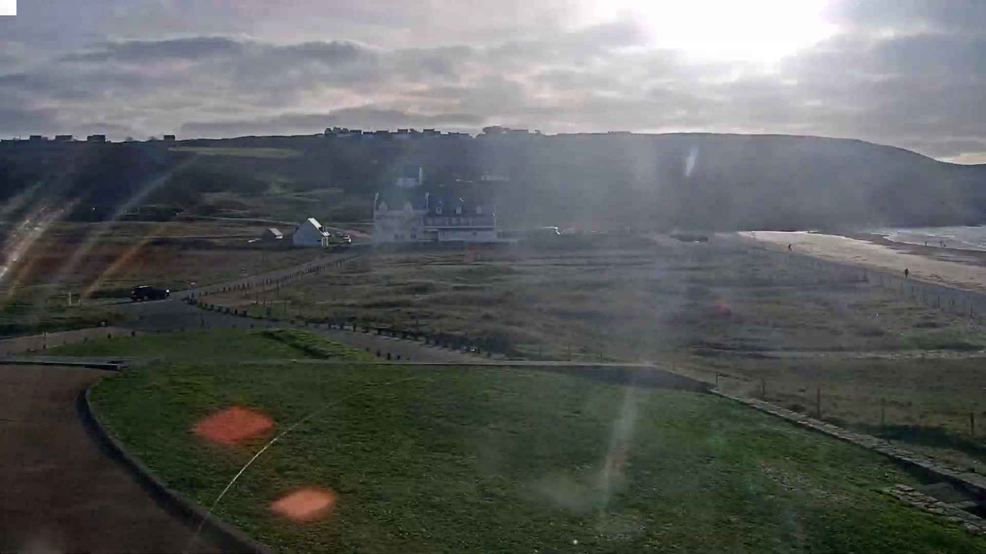 Plage de Baie des Trepasses Beach (Bay of Dead) Live Cam - Quimper, Finistère, Bretagne, France