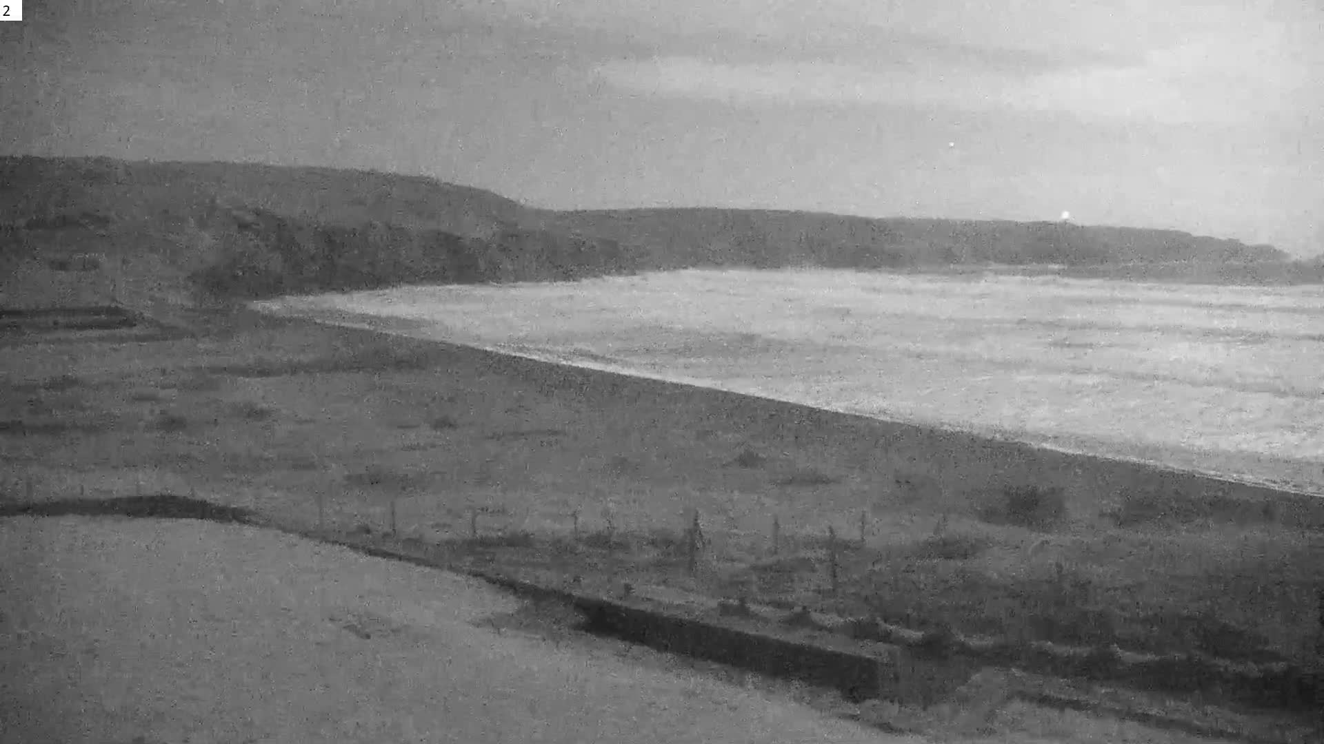 Plage de Baie des Trepasses Beach (Bay of Dead) Live Cam - Quimper, Finistère, Bretagne, France