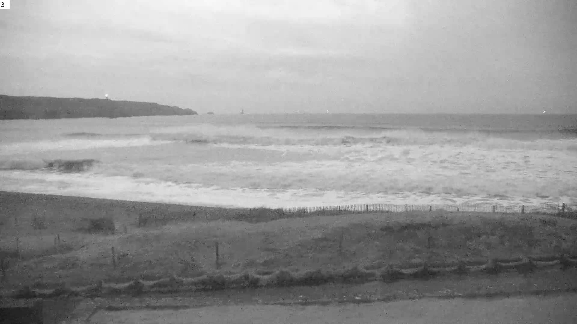 Plage de Baie des Trepasses Beach (Bay of Dead) Live Cam - Quimper, Finistère, Bretagne, France
