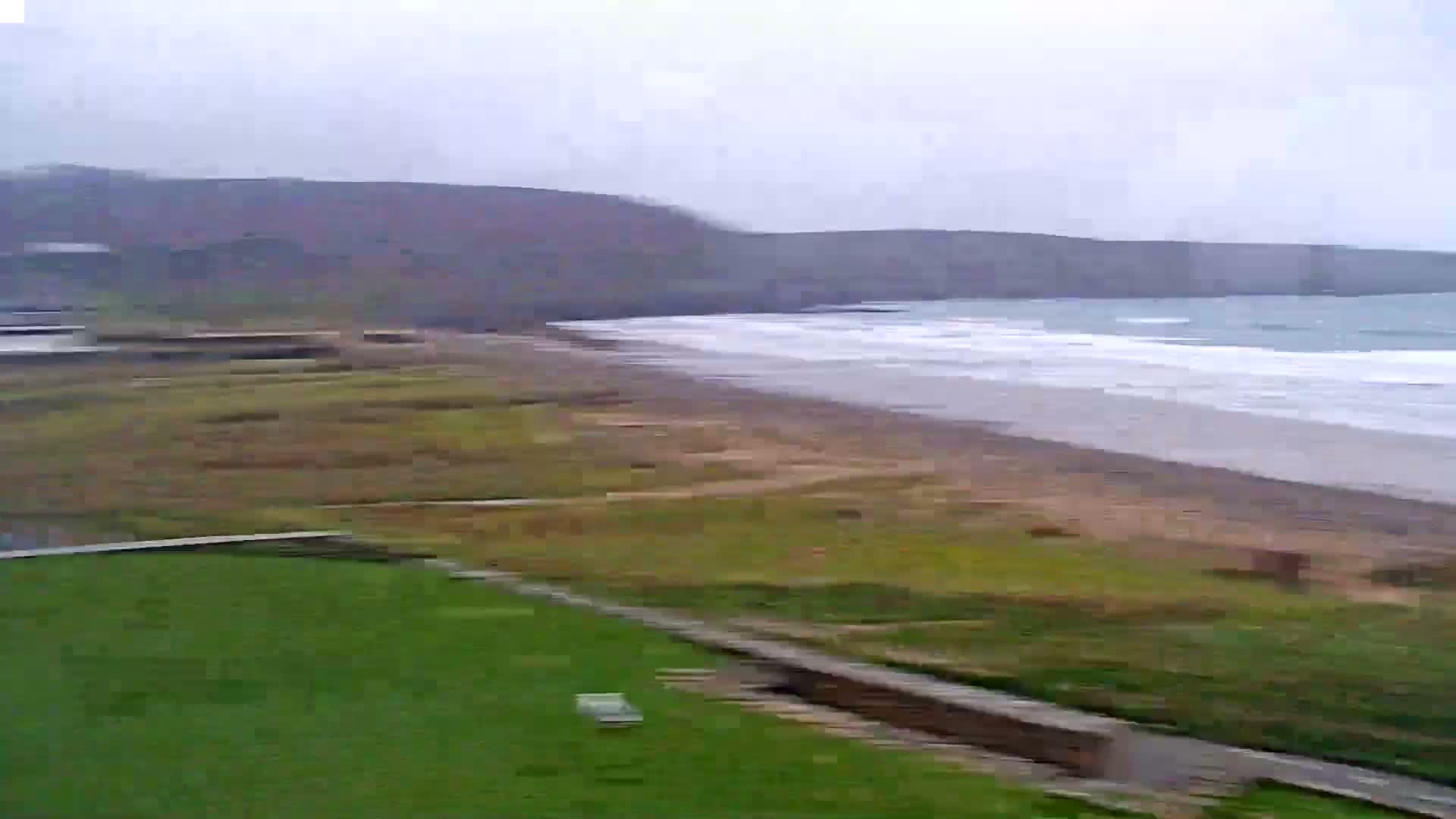 Plage de Baie des Trepasses Beach (Bay of Dead) Live Cam - Quimper, Finistère, Bretagne, France