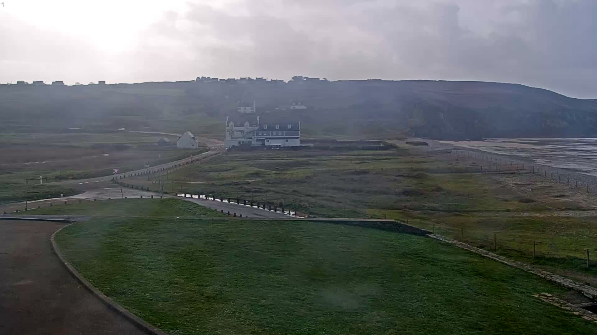 Plage de Baie des Trepasses Beach (Bay of Dead) Live Cam - Quimper, Finistère, Bretagne, France