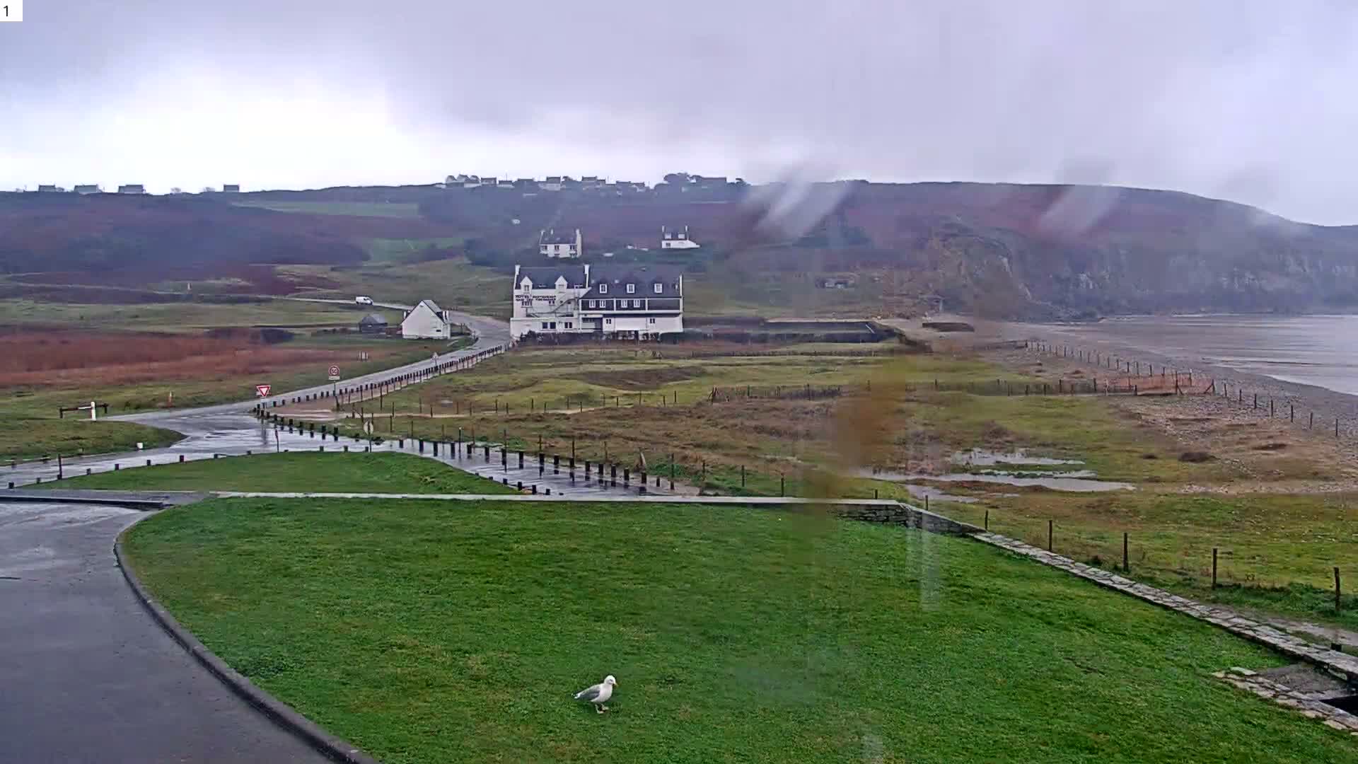 Plage de Baie des Trepasses Beach (Bay of Dead) Live Cam - Quimper, Finistère, Bretagne, France