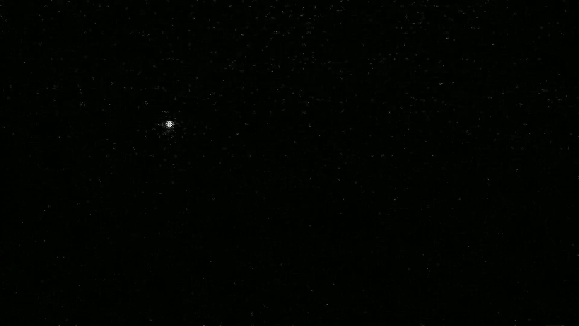 A single, bright star is visible in a dark, nighttime sky speckled with numerous fainter stars.