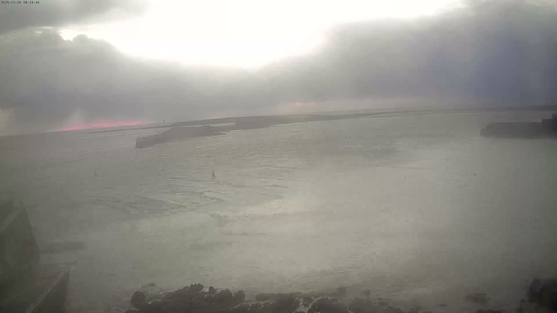 Ile de Sein Island Village & Coast Live Cam -  Quimper, Finistère, Bretagne, France