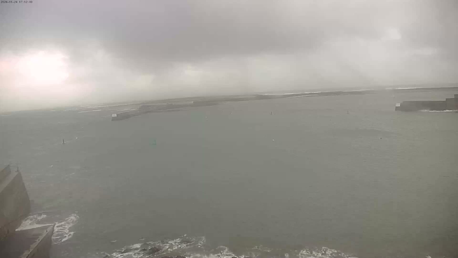 Ile de Sein Island Village & Coast Live Cam -  Quimper, Finistère, Bretagne, France
