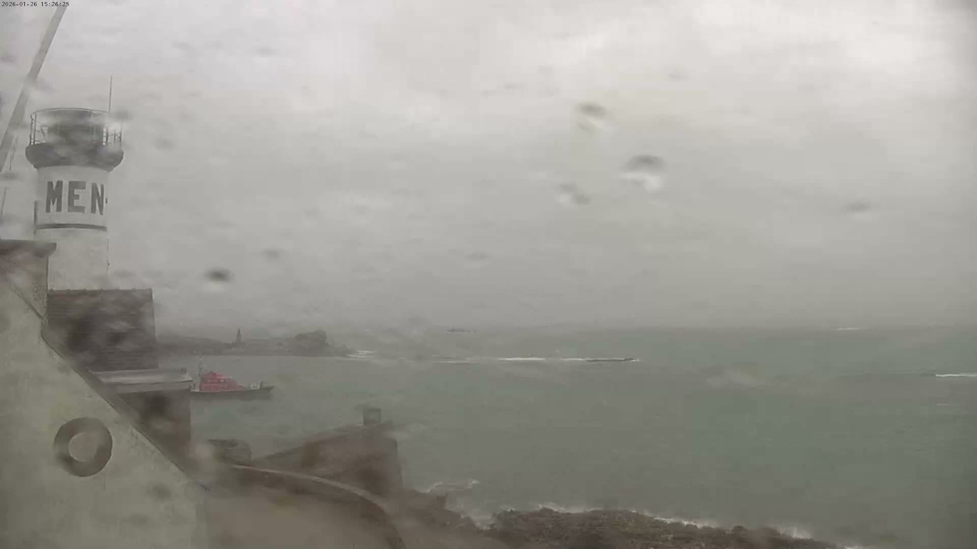 Ile de Sein Island Village & Coast Live Cam -  Quimper, Finistère, Bretagne, France