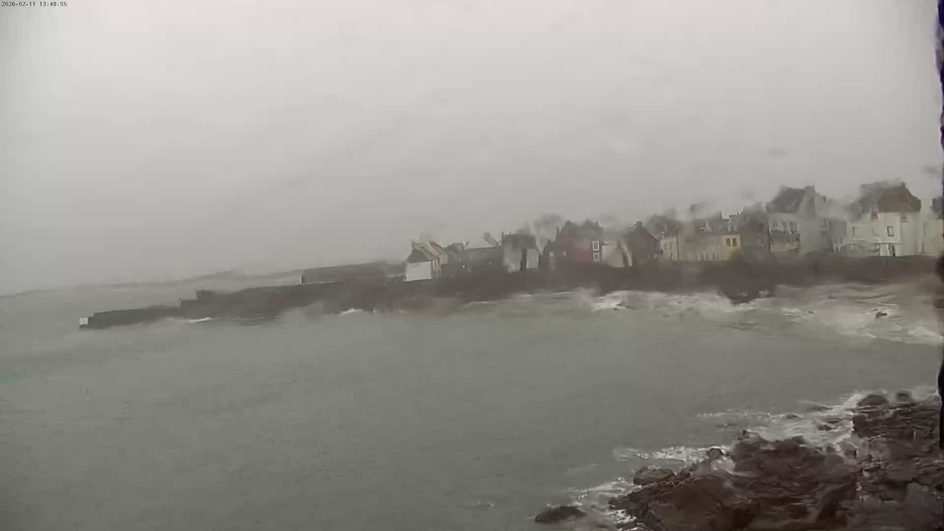 Ile de Sein Island Village & Coast Live Cam -  Quimper, Finistère, Bretagne, France