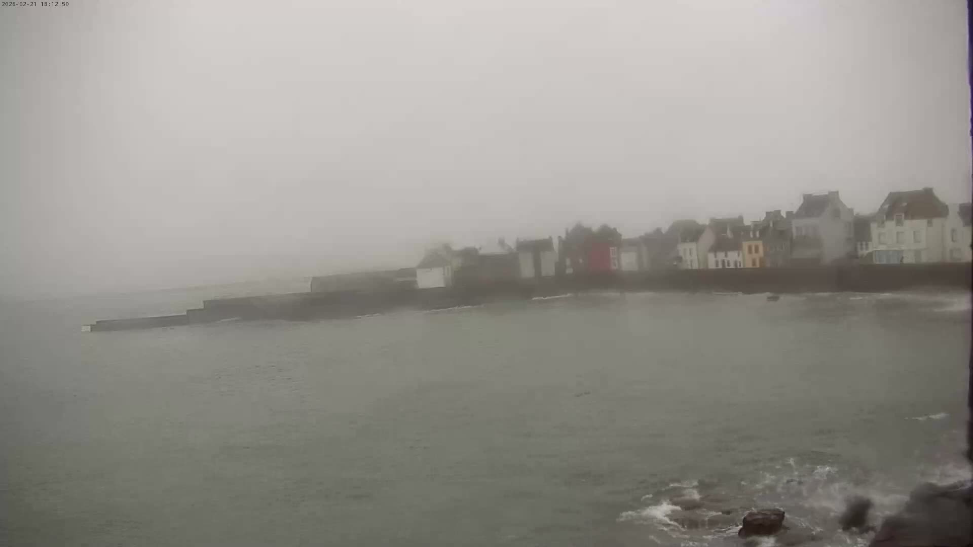 Ile de Sein Island Village & Coast Live Cam -  Quimper, Finistère, Bretagne, France