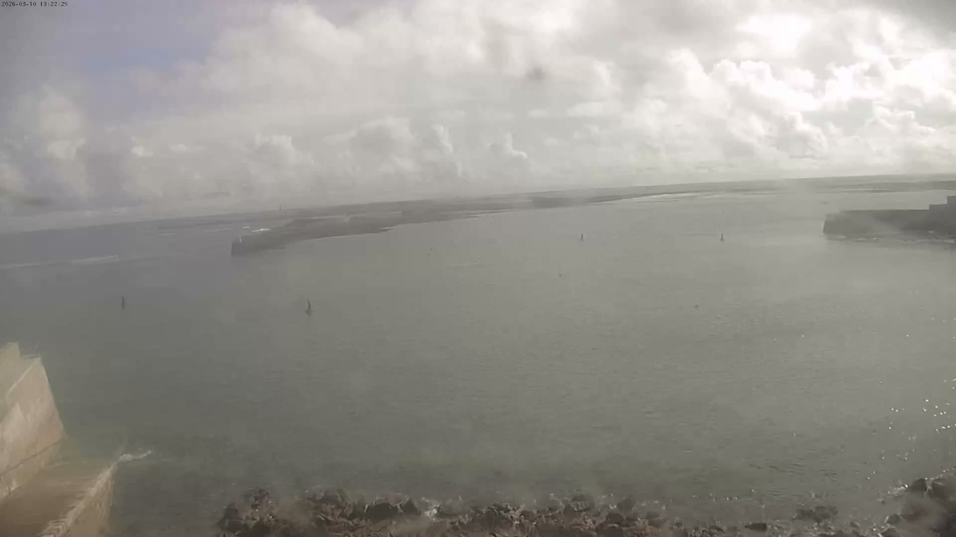 Ile de Sein Island Village & Coast Live Cam -  Quimper, Finistère, Bretagne, France