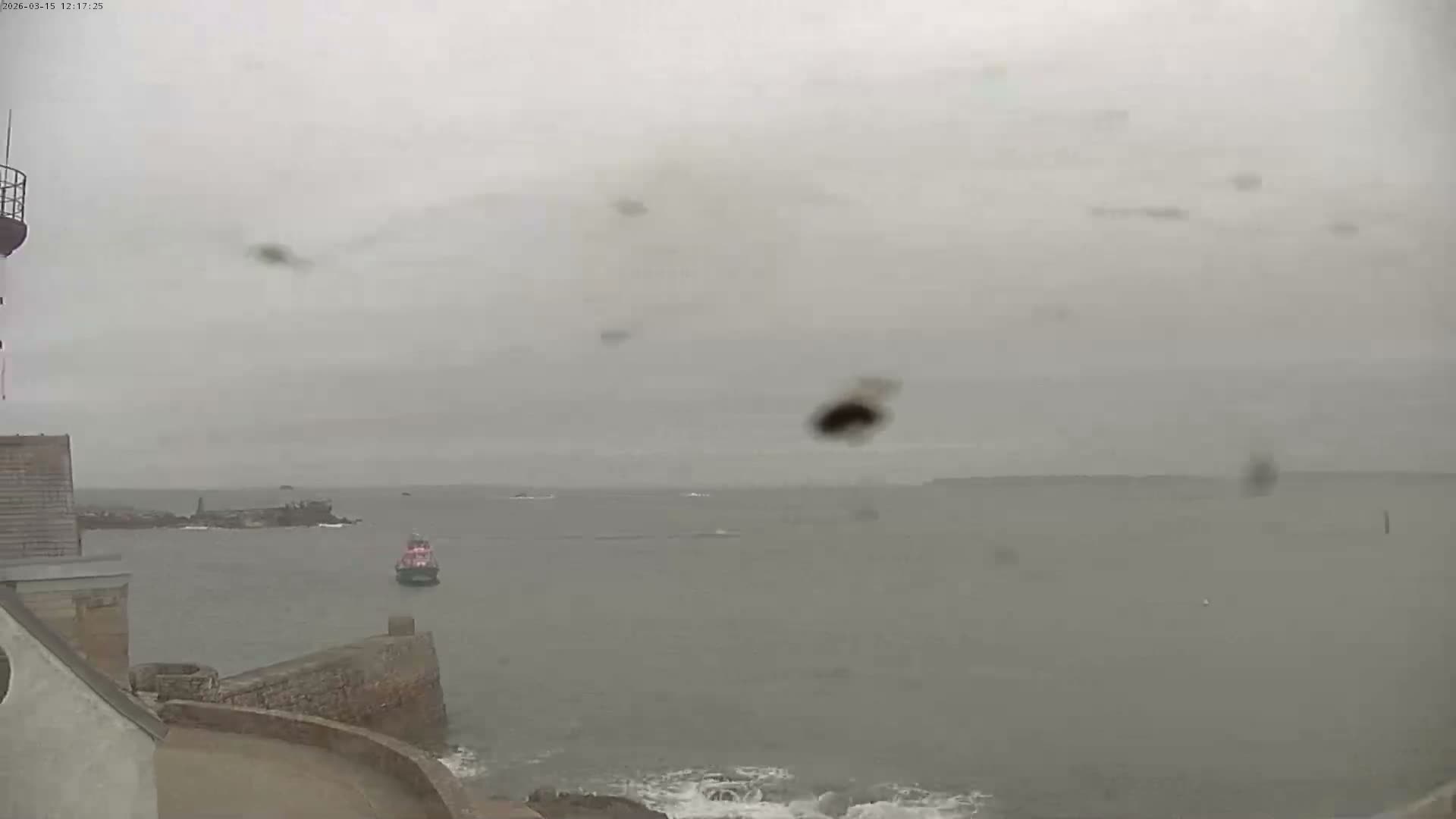 Ile de Sein Island Village & Coast Live Cam -  Quimper, Finistère, Bretagne, France