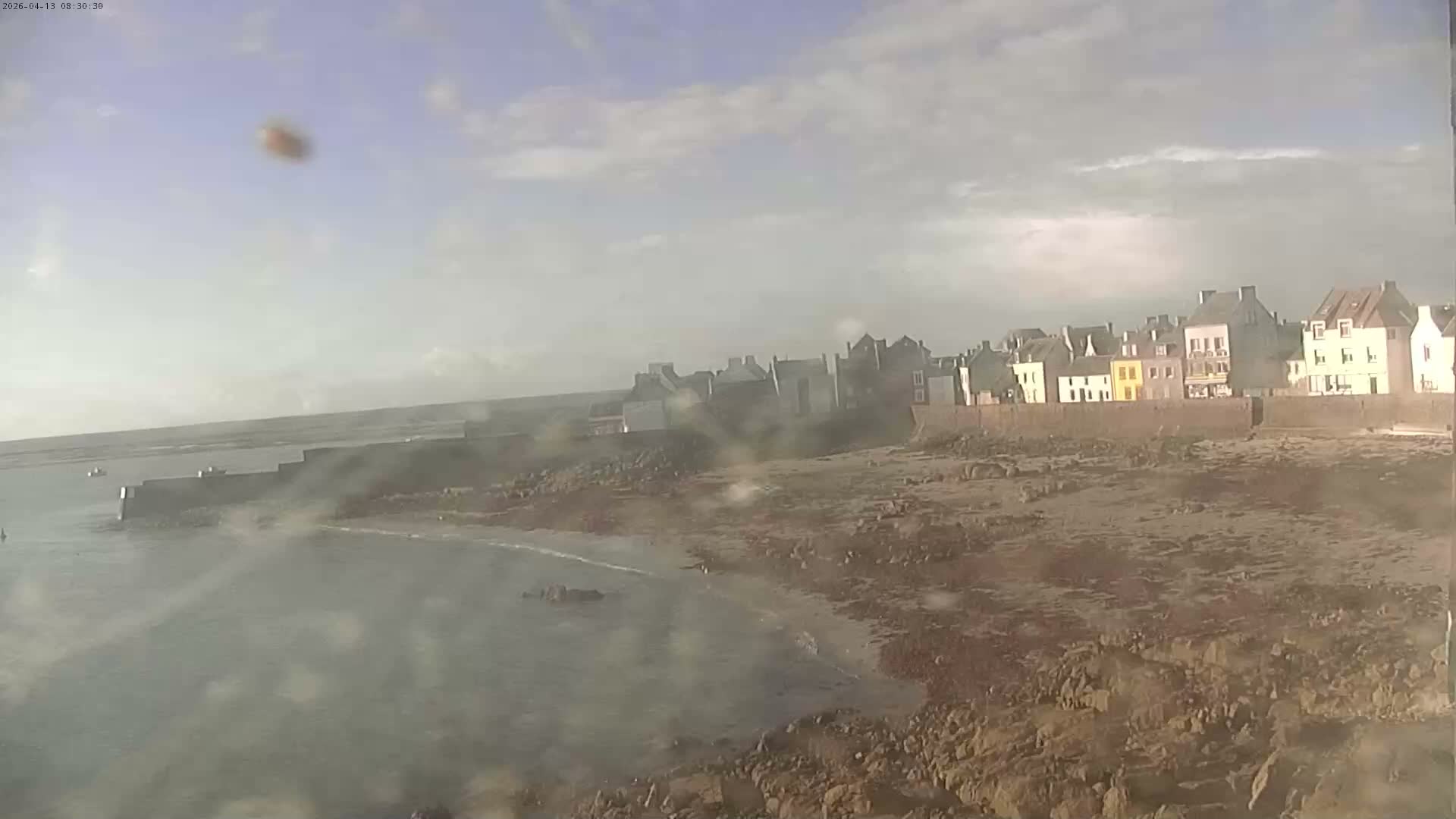 Ile de Sein Island Village & Coast Live Cam -  Quimper, Finistère, Bretagne, France