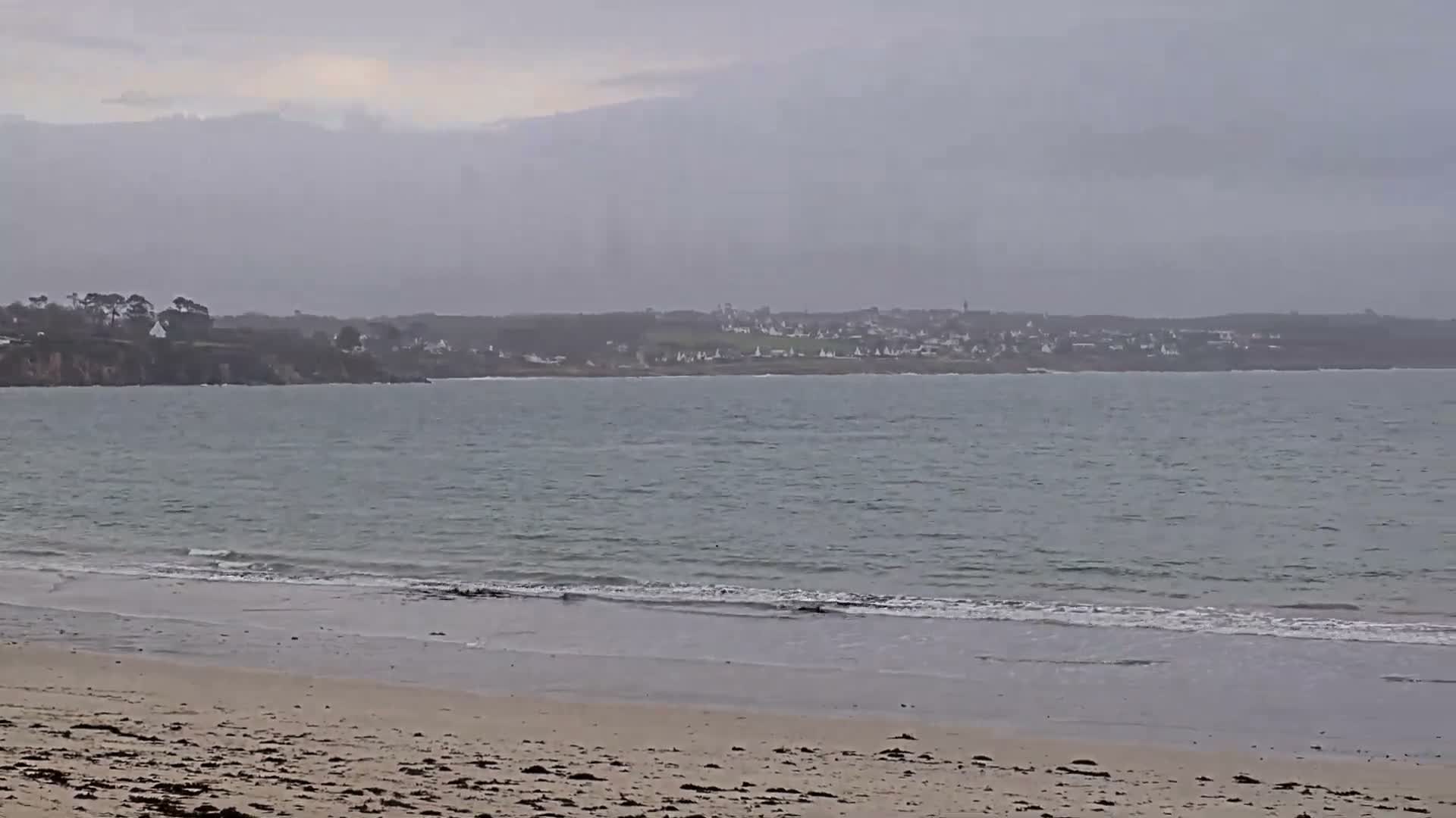 Plougonvelin Plage du Trez Hir Beach Live Cam - Brest, Finistère, Bretagne, France