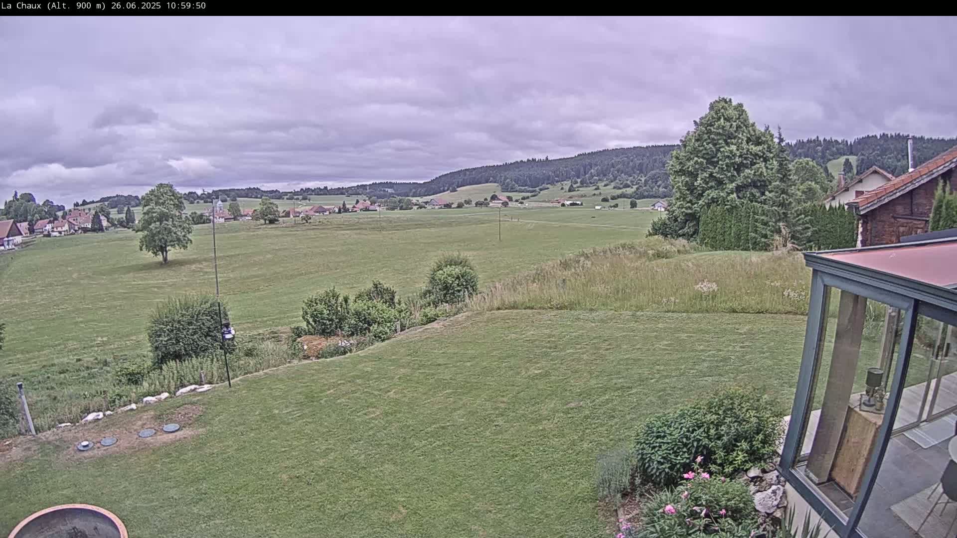 La Chaux Village Live Cam - Pontarlier, Doubs, Bourgogne-Franche-Comte, France