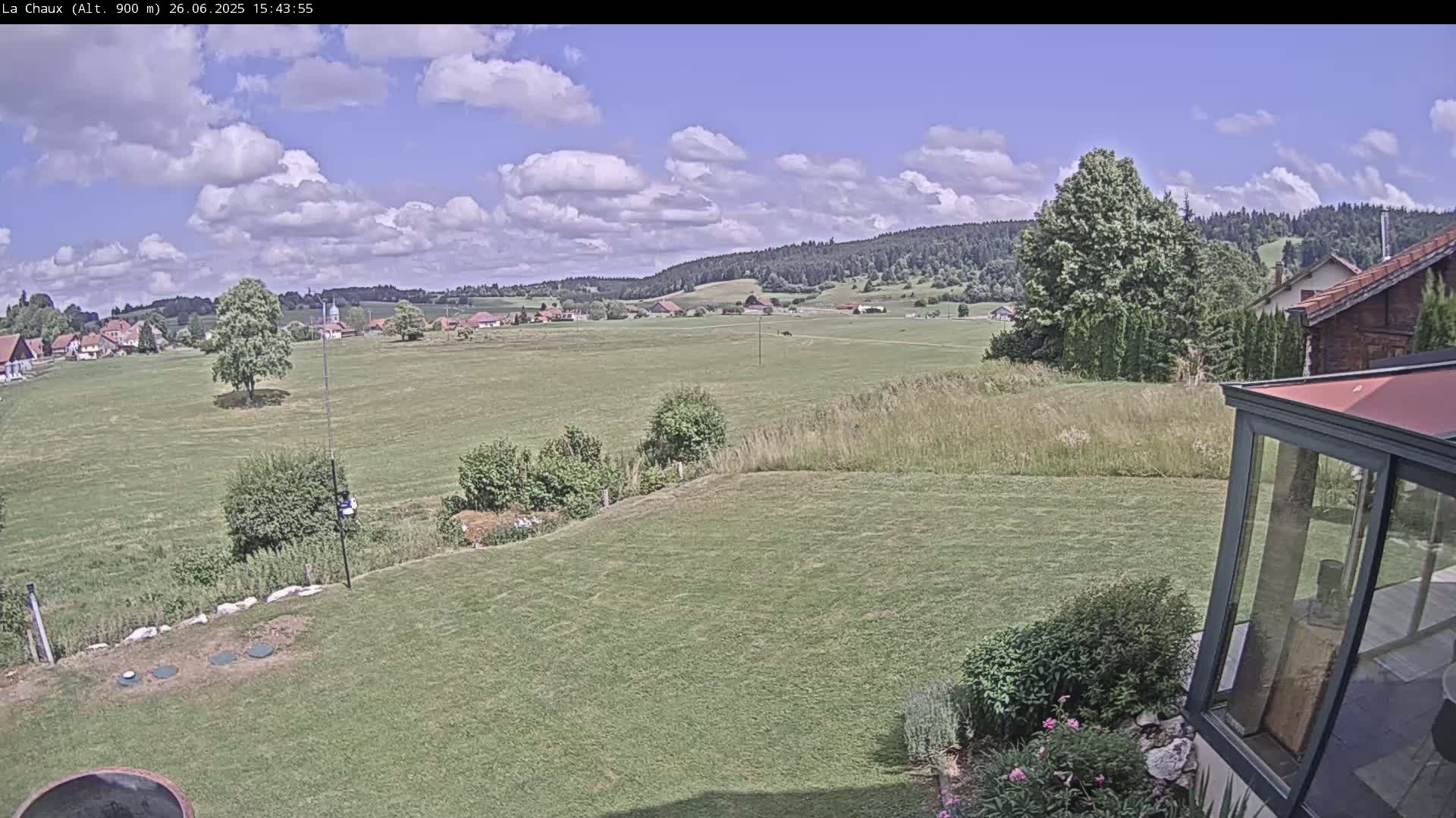 La Chaux Village Live Cam - Pontarlier, Doubs, Bourgogne-Franche-Comte, France