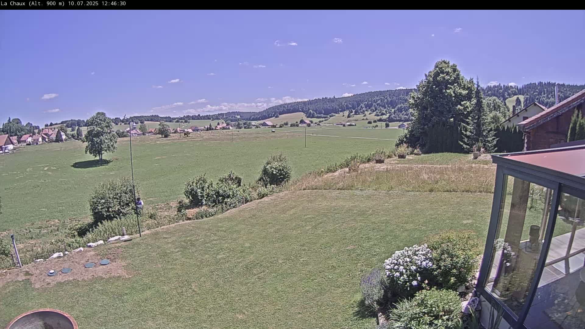La Chaux Village Live Cam - Pontarlier, Doubs, Bourgogne-Franche-Comte, France