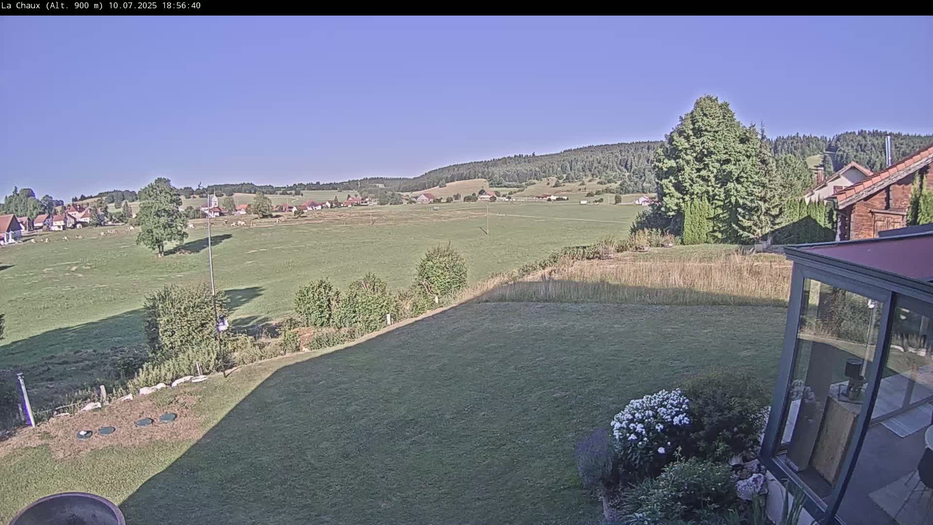 La Chaux Village Live Cam - Pontarlier, Doubs, Bourgogne-Franche-Comte, France