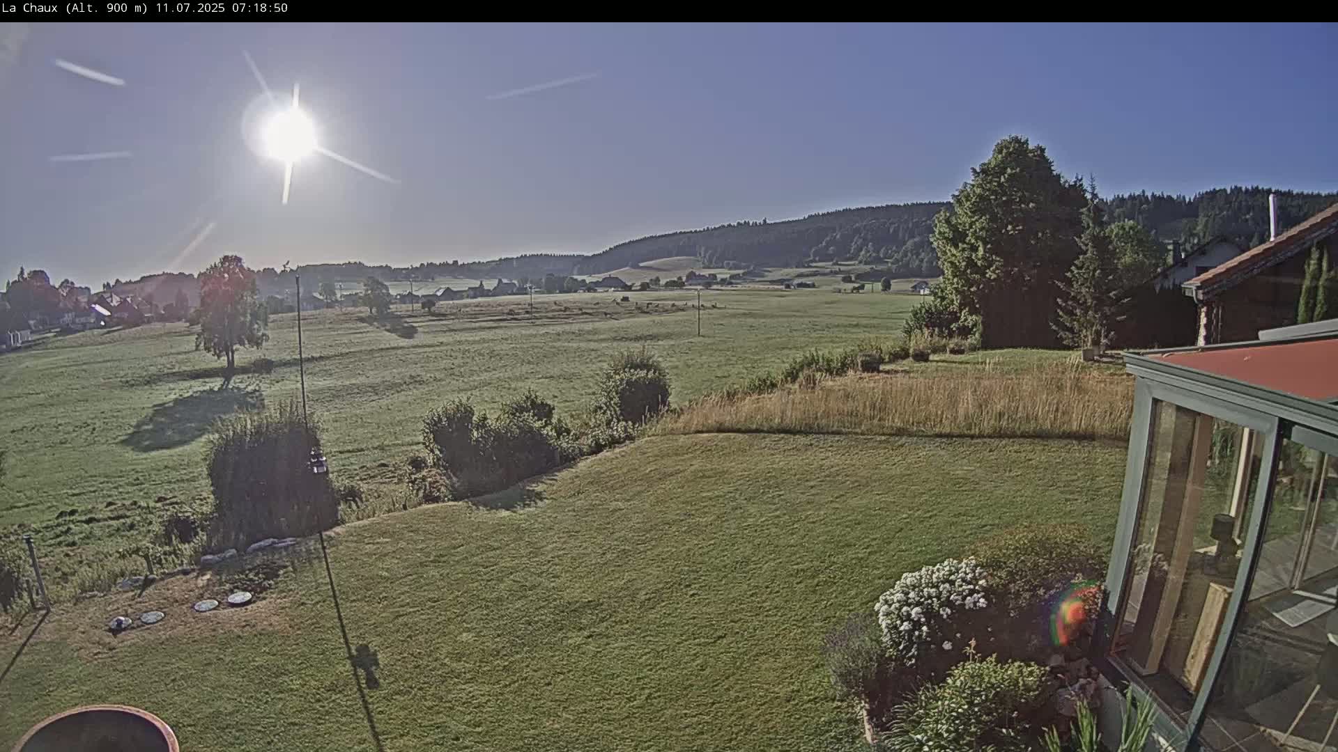 La Chaux Village Live Cam - Pontarlier, Doubs, Bourgogne-Franche-Comte, France
