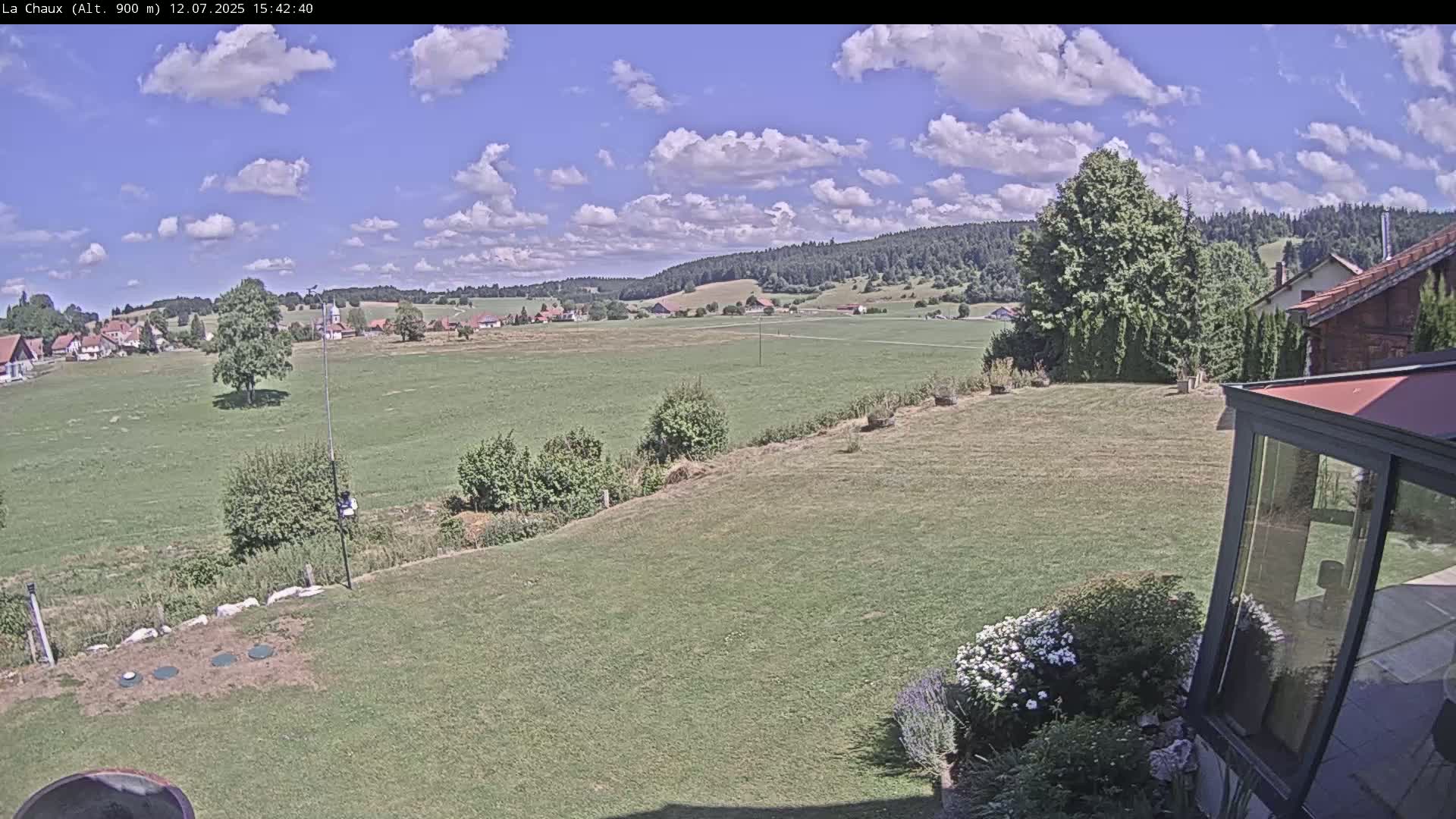 La Chaux Village Live Cam - Pontarlier, Doubs, Bourgogne-Franche-Comte, France