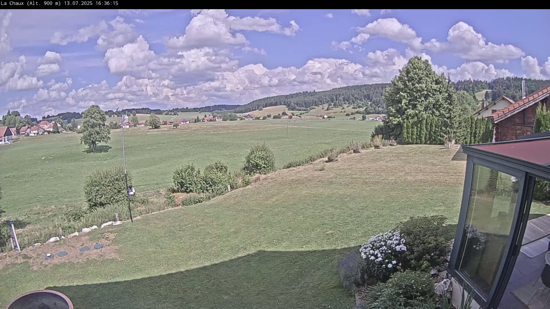 La Chaux Village Live Cam - Pontarlier, Doubs, Bourgogne-Franche-Comte, France