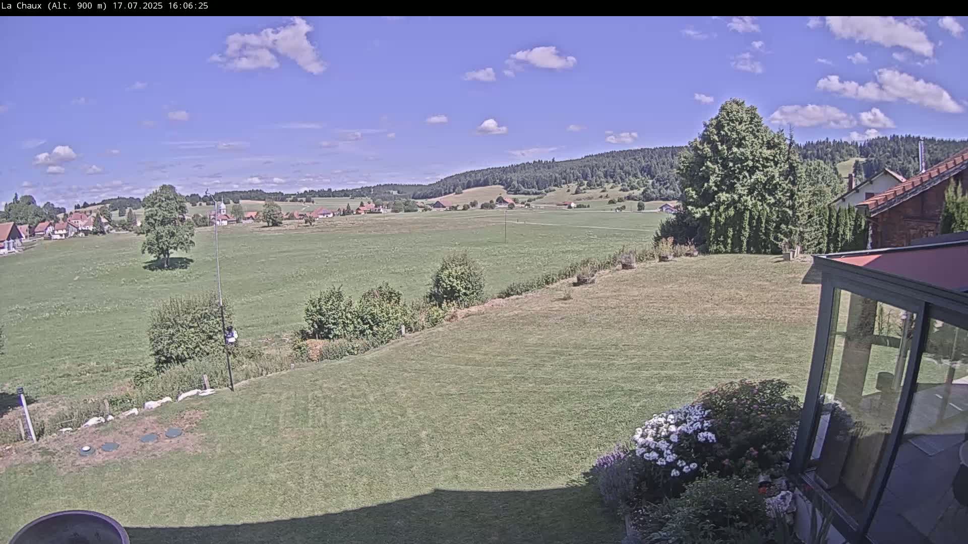 La Chaux Village Live Cam - Pontarlier, Doubs, Bourgogne-Franche-Comte, France