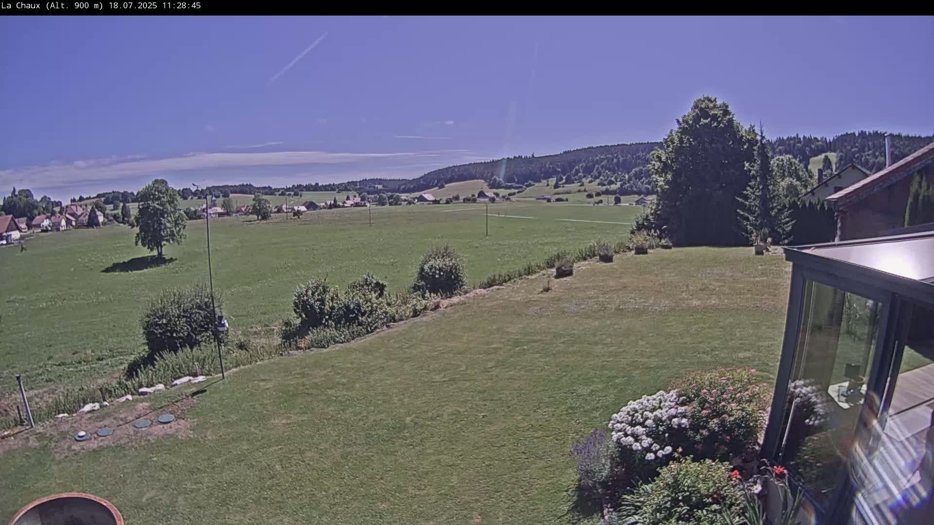 La Chaux Village Live Cam - Pontarlier, Doubs, Bourgogne-Franche-Comte, France