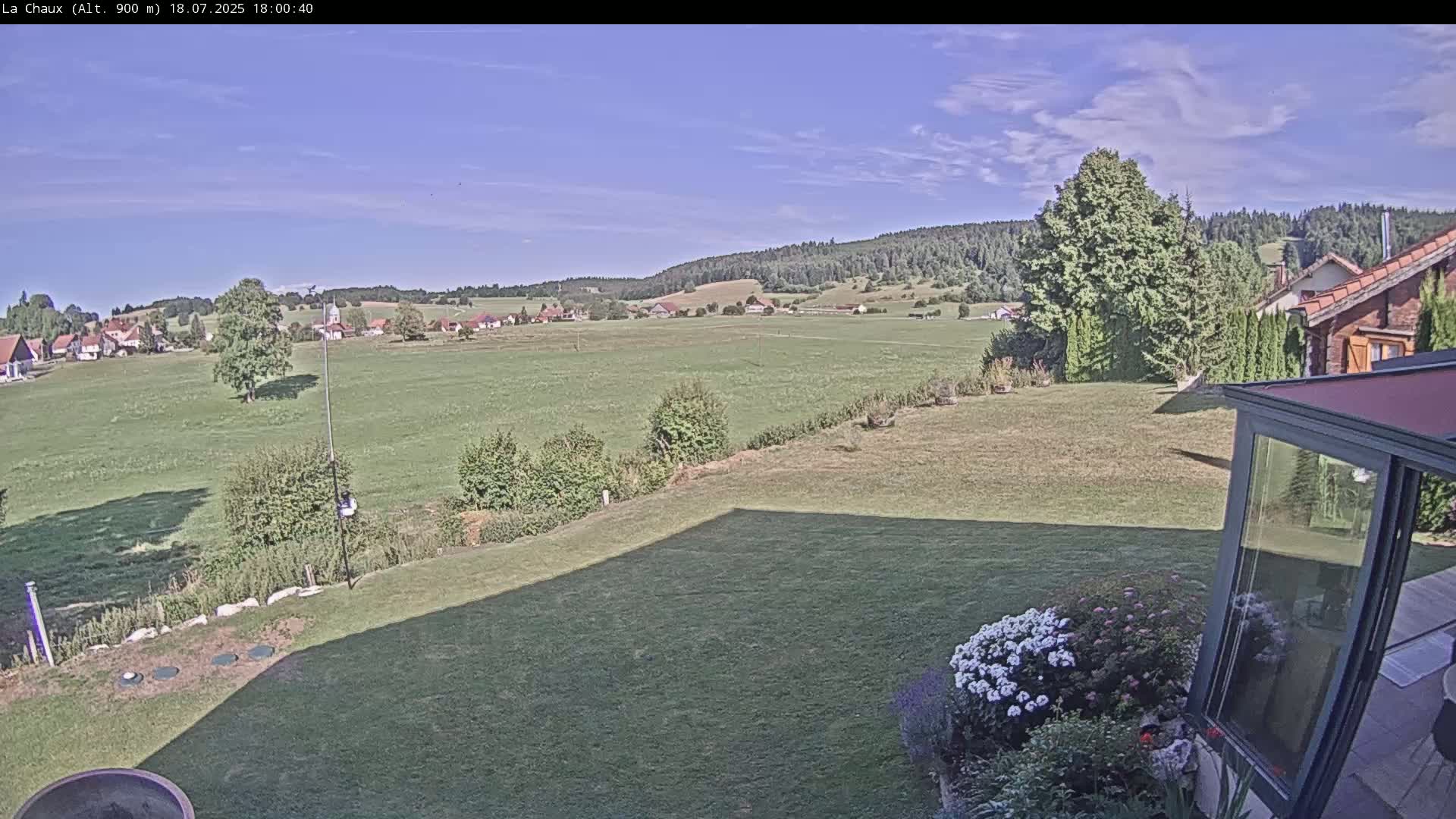 La Chaux Village Live Cam - Pontarlier, Doubs, Bourgogne-Franche-Comte, France
